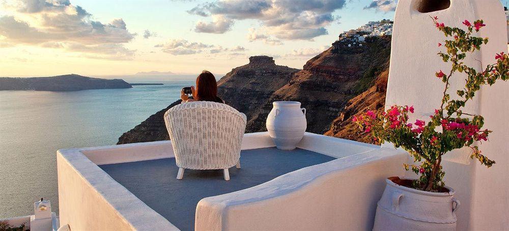 Cliff Side Suites Fira  Ngoại thất bức ảnh