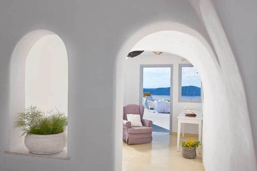 Cliff Side Suites Fira  Ngoại thất bức ảnh