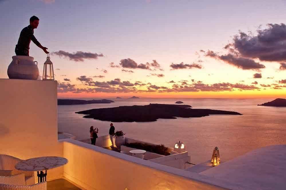 Cliff Side Suites Fira  Ngoại thất bức ảnh